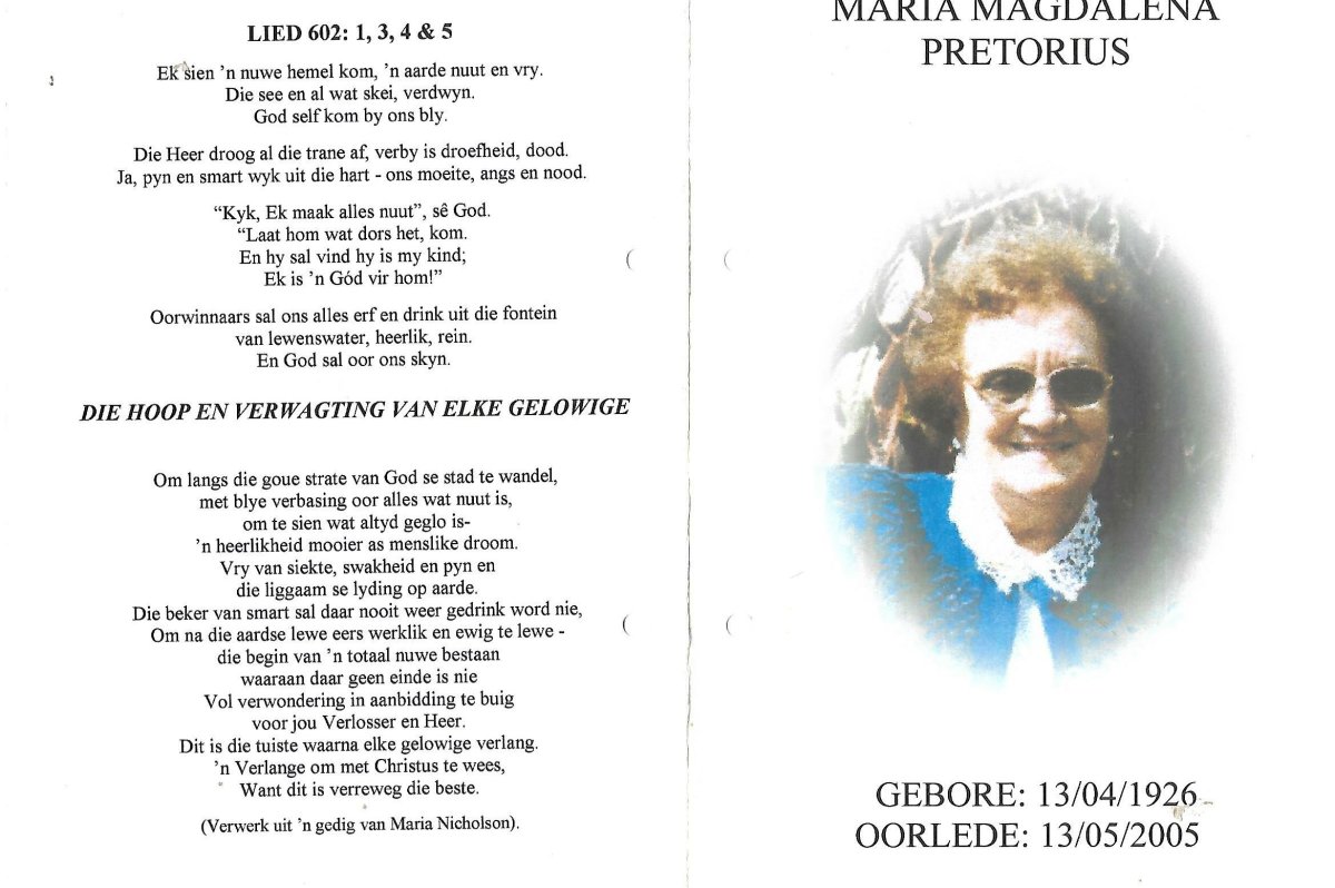 PRETORIUS-Maria-Magdalena-Nn-Marie-nee-Swart-1926-2005-F_1