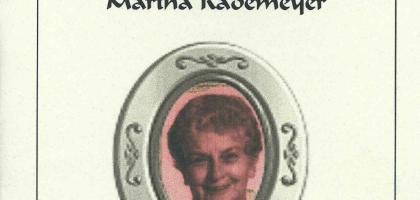 RADEMEYER-Martha-Susanna-1932-2008