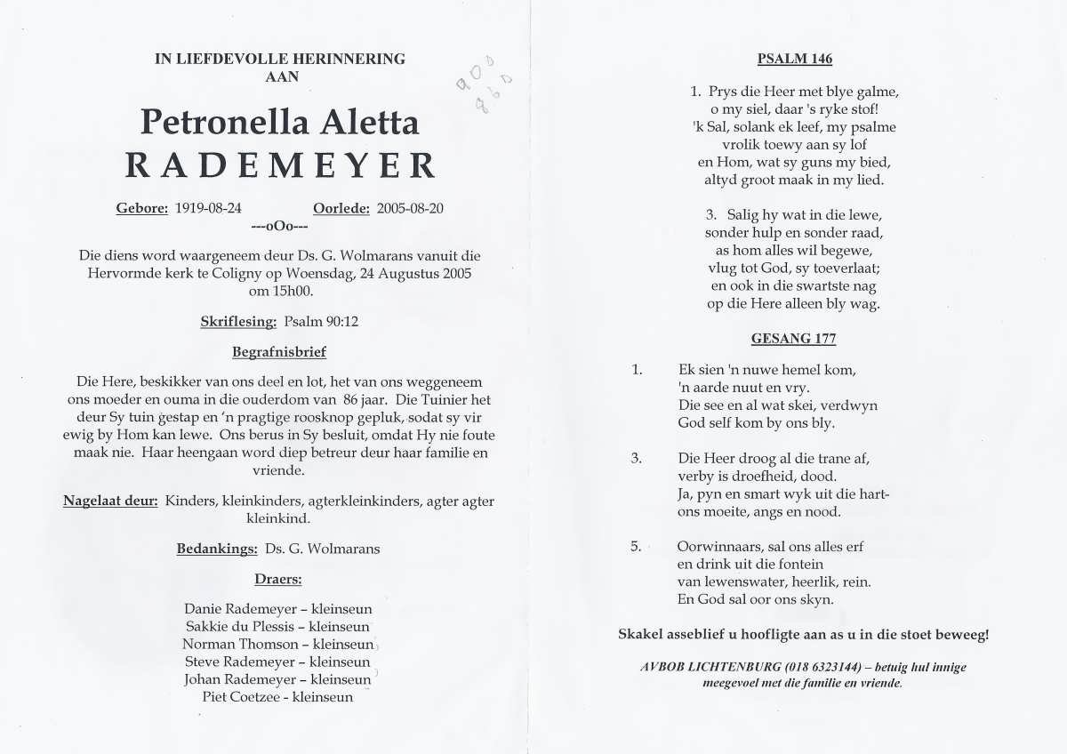RADEMEYER-Petronella-Aletta-1919-2005-F_2