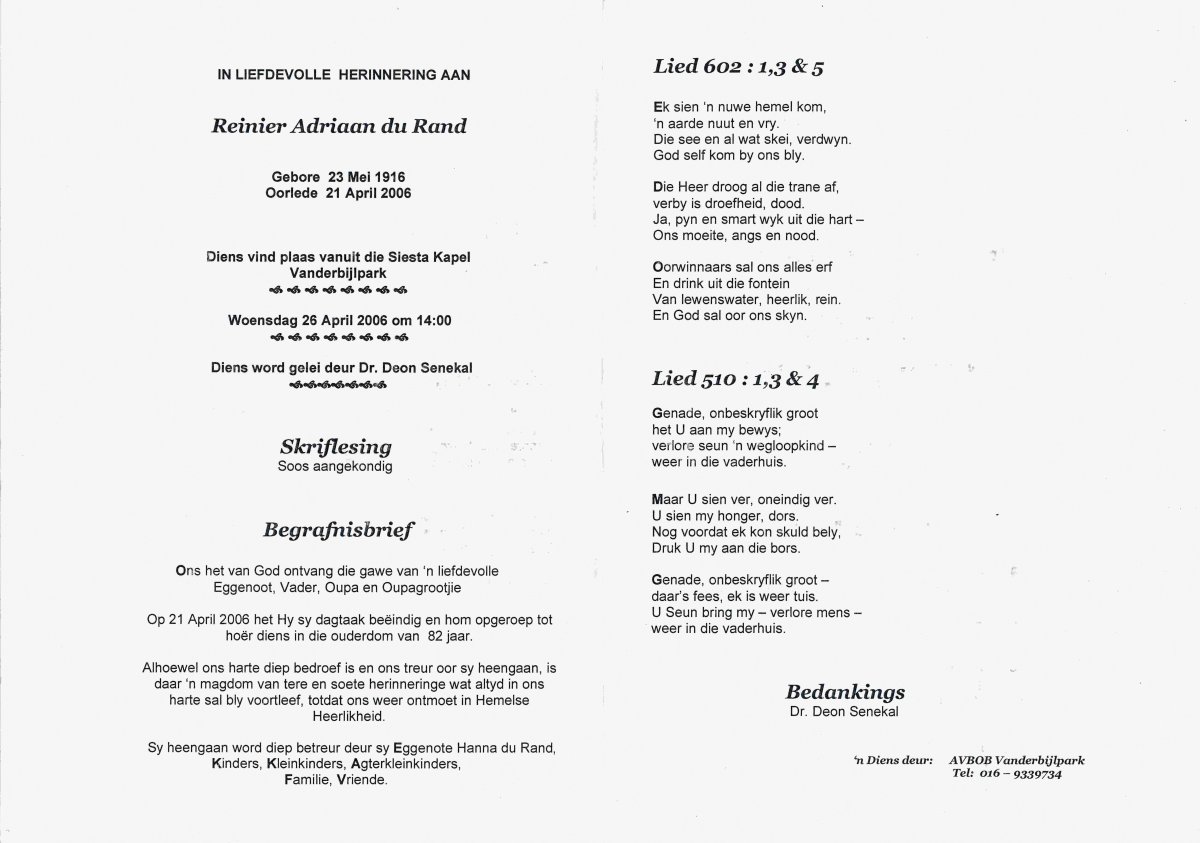 RAND-DU-Reinier-Adriaan-1916-2006-M-2