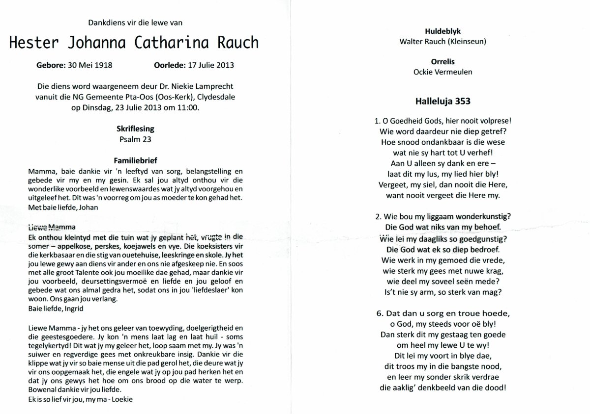 RAUCH-Hester-Johanna-Catharina-Nn-Rina-1918-2013-F_2