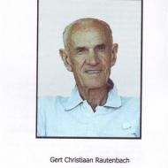 RAUTENBACH, Gert Christiaan 1925-2008_1