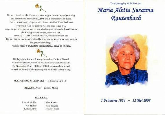RAUTENBACH-Maria-Aletta-Susanna-Nn-Aria-1924-2008-F_1