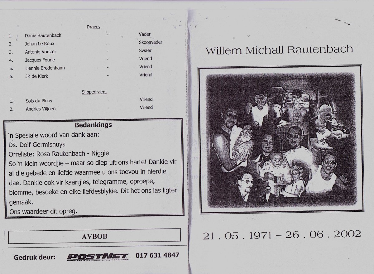RAUTENBACH-Willem-Michall-1971-2002-M_1