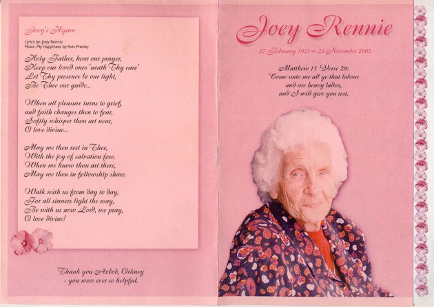 RENNIE, Joey 1921-2009_1