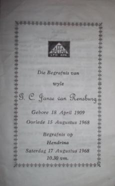 RENSBURG-JANSE-VAN-G-C-1909-1968-M