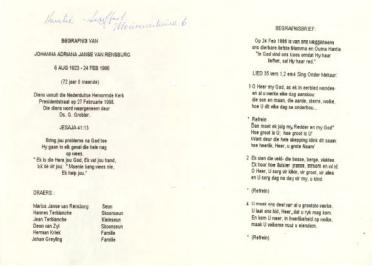 RENSBURG-JANSE-VAN-Johanna-Adriana-1923-1996-F