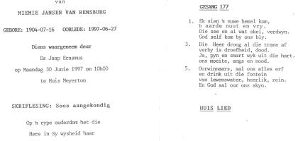 RENSBURG-JANSEN-VAN-Miemie-1904-1997