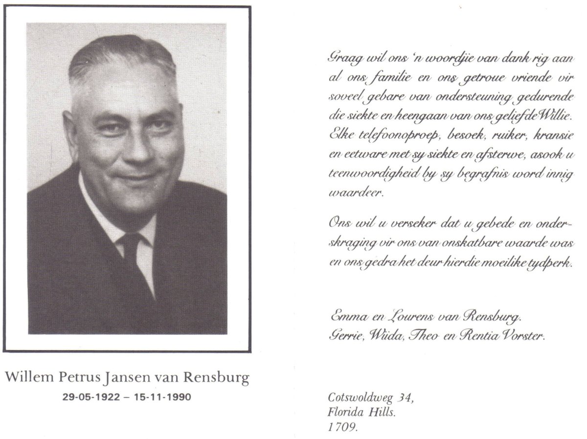 RENSBURG-JANSEN-VAN-Willem-Petrus-1922-1990-M_1
