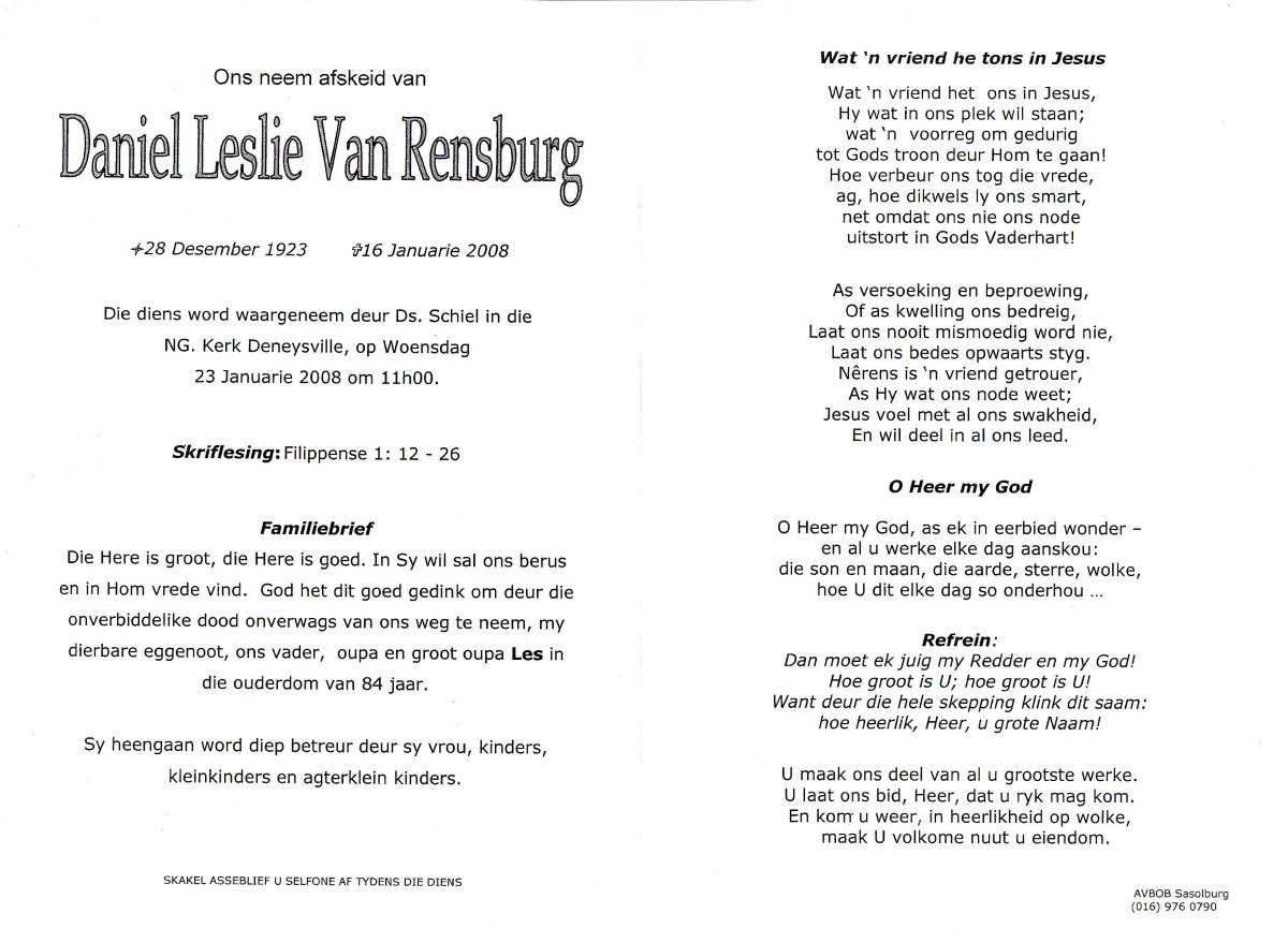 RENSBURG-VAN-Daniel-Leslie-1923-2008-M_1