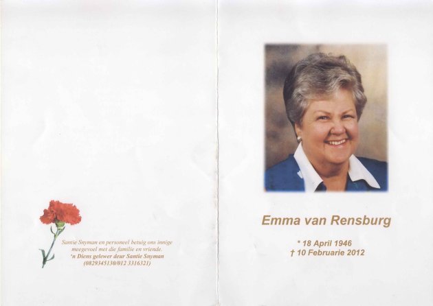 RENSBURG-Emma-van-1946-2012_01