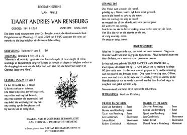 RENSBURG-VAN-Tjaart-Andries-1936-2002-M