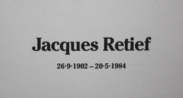 RETIEF, Jacques 1902-1984