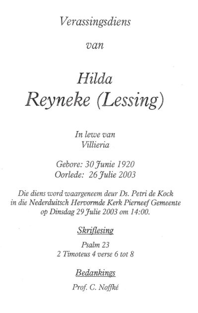 REYNEKE, Hilda nee LESSING 1920-2003_2