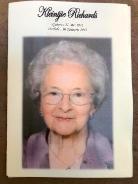 RICHARDS-Hendrina-Magdalena-Nn-TannieKleintjie-1931-2019-F