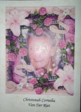 RIET-VAN-DER-Christenah-Cornelia-1927-2015-F