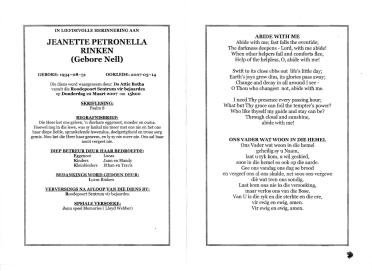 RINKEN-Jeanetta-Petronella-nee-Nell-1934-2007-F