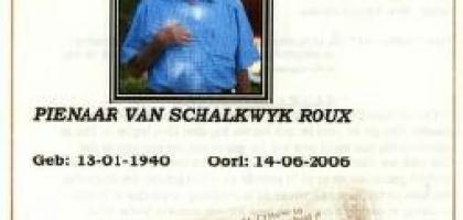 ROUX-Pienaar-VanSchalkwyk-Nn-Pienaar-1940-2006-M
