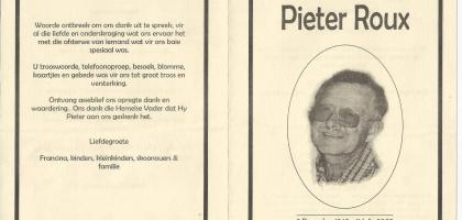 ROUX-Pieter-1940-2002