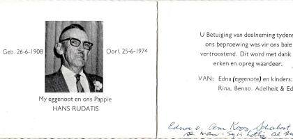 RUDATIS-Hans-1908-1974
