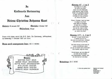 RUST-Helena-Christina-Johanna-1907-1997-F