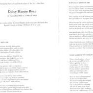 RYCE, Daisy Hanne 1925-2010_2