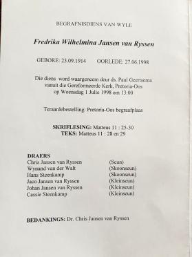 RYSSEN-JANSEN-VAN-Fredrika-Wilhelmina-1914-1998-F_2