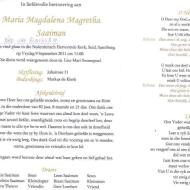 SAAIMAN, Maria Magdalena Magretha nee VAN RENSBURG 1928-2011_2