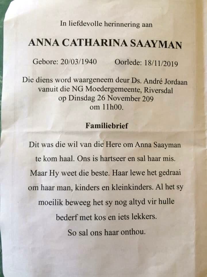 SAAYMAN-Anna-Catharina-nee-LaGrange-1940-2019-F_2