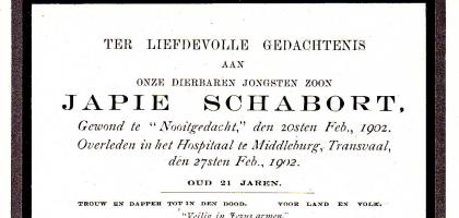 SCHABORT-Japie-1880-1902