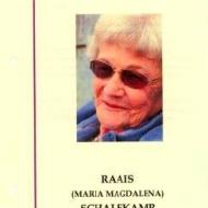 SCHALEKAMP-Maria-Magdalena-Nn-Raais-1918-2007-F_99