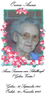 SCHALKWYK-VAN-Anna-Susanna-nee-Venter-1915-2003-F