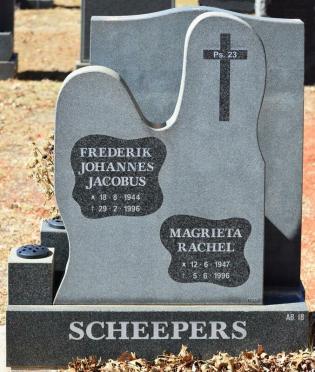 SCHEEPERS-Magrieta-Rachel-1947-1996-F