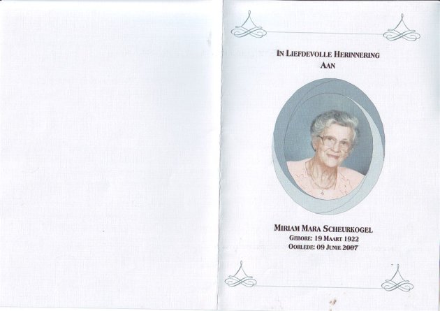 SCHEURKOGEL, Miriam Mara 1922-2007_1