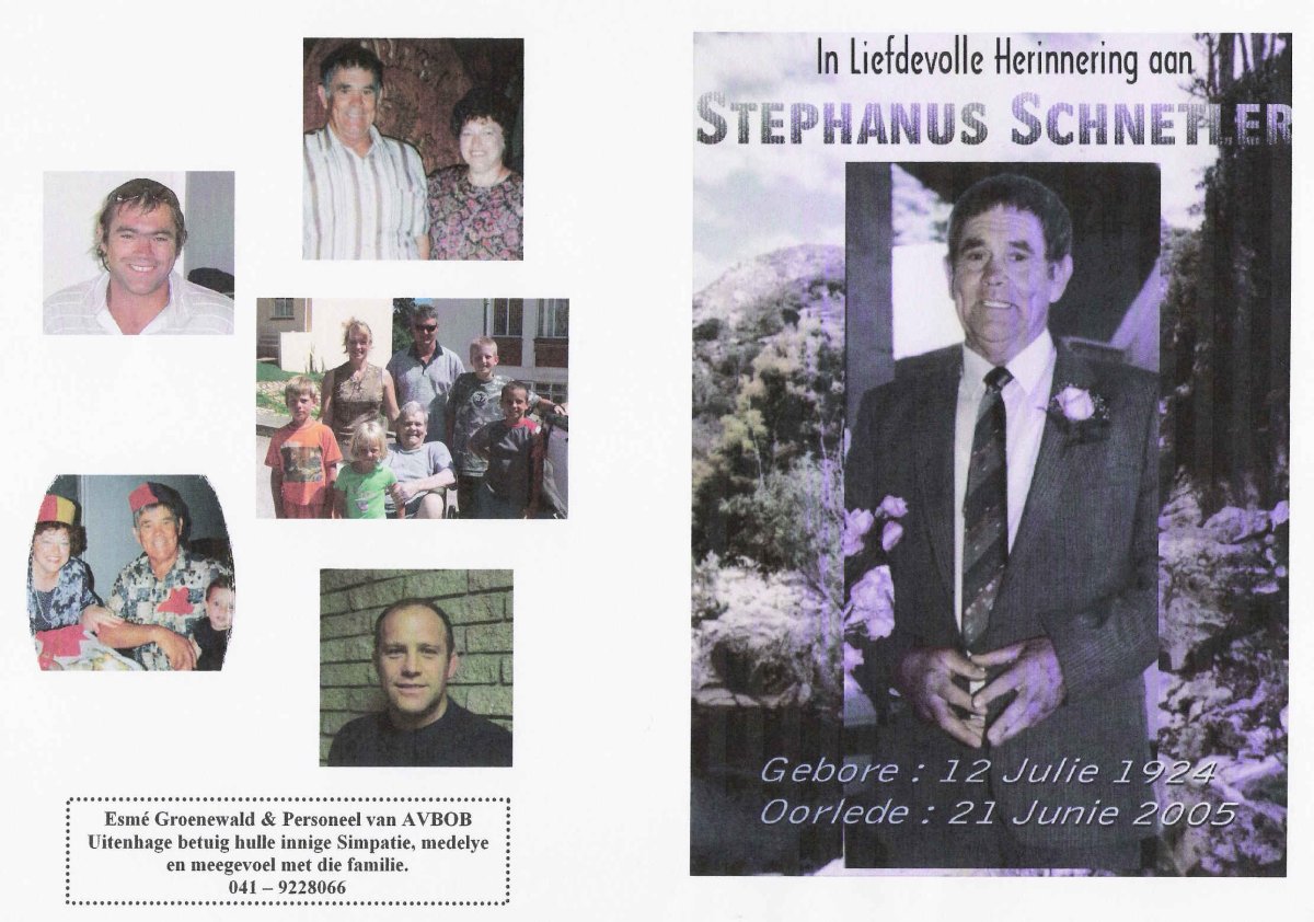 SCHNETLER-Stephanus-1924-2005-M_1