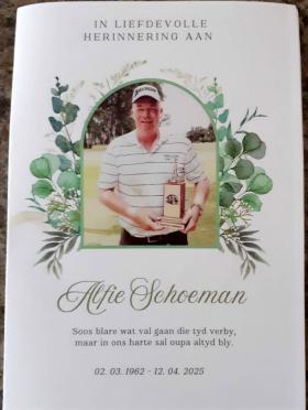 SCHOEMAN-Alf-Nn-Alfie-1962-2025-M