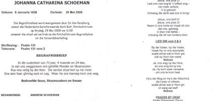 SCHOEMAN-Johanna-Catharina-1936-2009