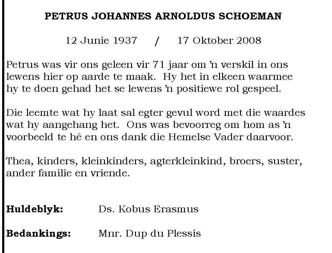 SCHOEMAN-Petrus-Johannes-Arnoldus-Nn-Petrus-1937-2008-M_98