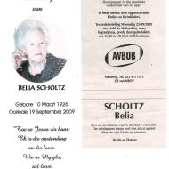 SCHOLTZ, Belia Johanna Catharina nee VAN ZYL 1926-2009_3