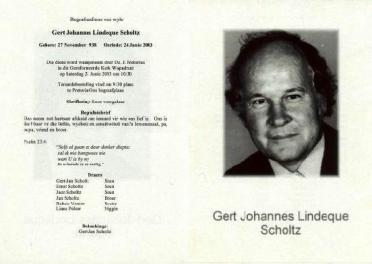 SCHOLTZ-Gert-Johannes-Lindeque-1938-2003-M