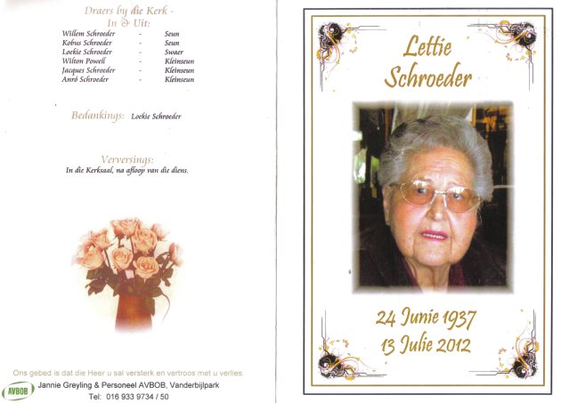 SCHROEDER, Aletta Elizabeth Johanna Wilhelmina nee ODENDAAL 1937-2012_1