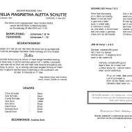 SCHUTTE Cornelia Magrietha Aletta 1957-2000