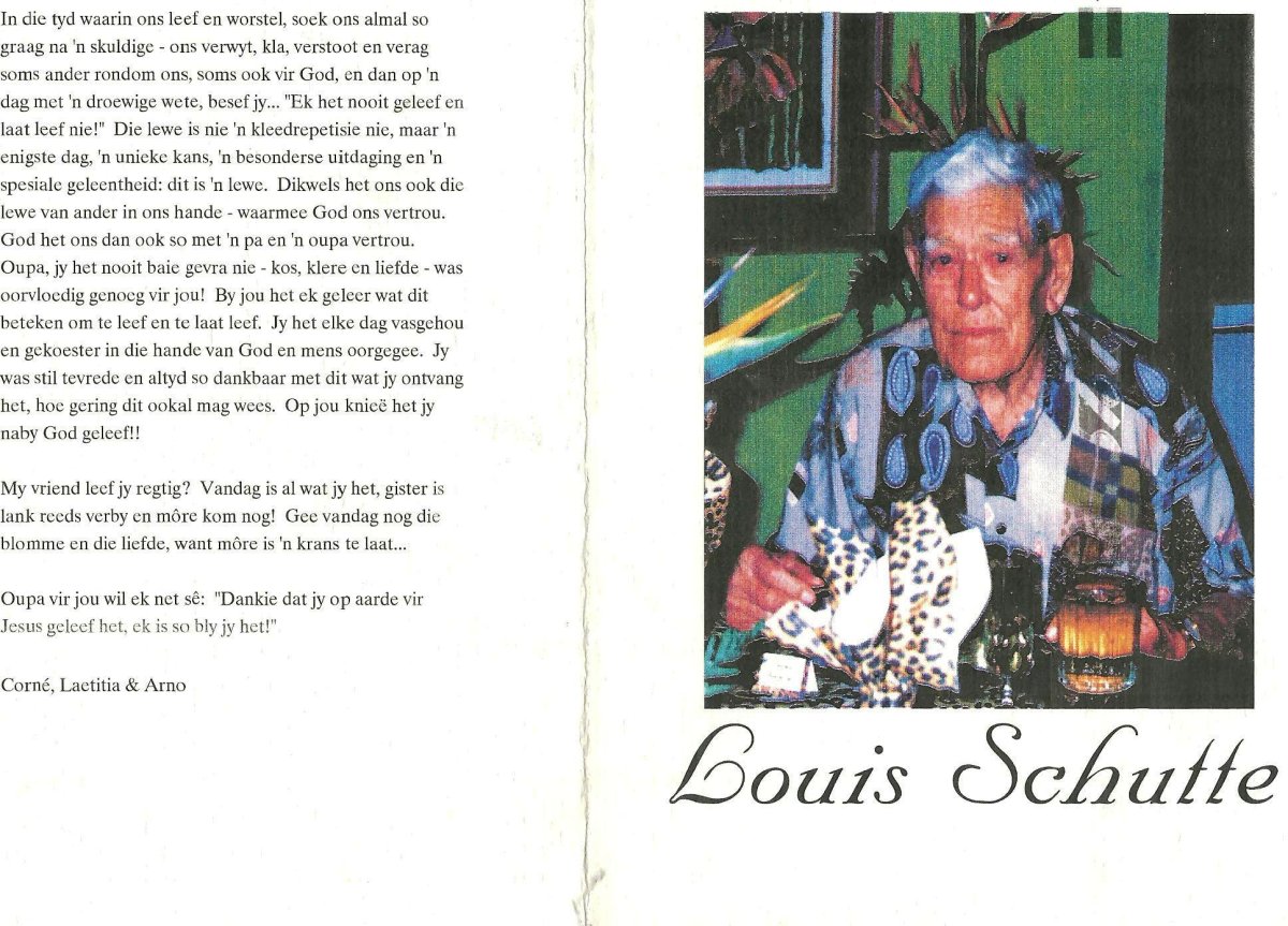 SCHUTTE-Louis-Christiaan-Albrecht-Nn-Louis-1913-2000-M_1
