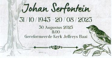 SERFONTEIN-Johan-Hendrik-Nn-Johan.Serf.Serfie-1943-2025-M_2