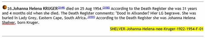 SHELVER-Johanna-Helena-nee-Kruger-1922-1954-F-01