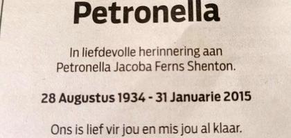 SHENTON-Petronella-Jacoba-Ferns-Nn-Petronella-1934-2015-F