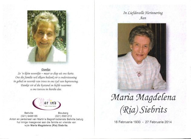 SIEBRITS, Maria Magdalena 1930-2014_01