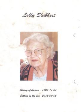 SLABBERT-Lolly-1927-2013-F