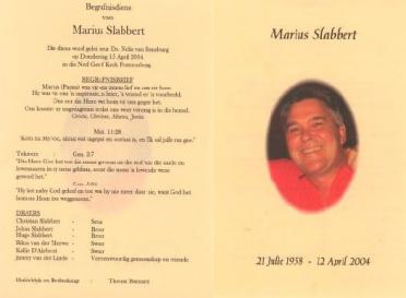 SLABBERT-Marius-1958-2004-M