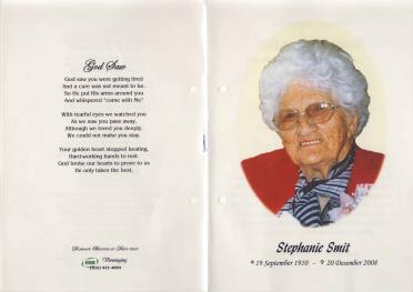 SMIT-Bennie-Stephanie-Nn-Stephanie-1910-2008-F